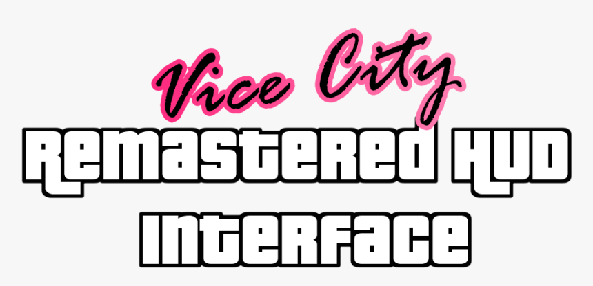 Gta Vice City Hud Remastered, HD Png Download, Free Download