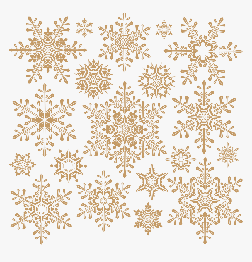 Snowflakes Png Background - Background Snowflakes Png, Transparent Png, Free Download
