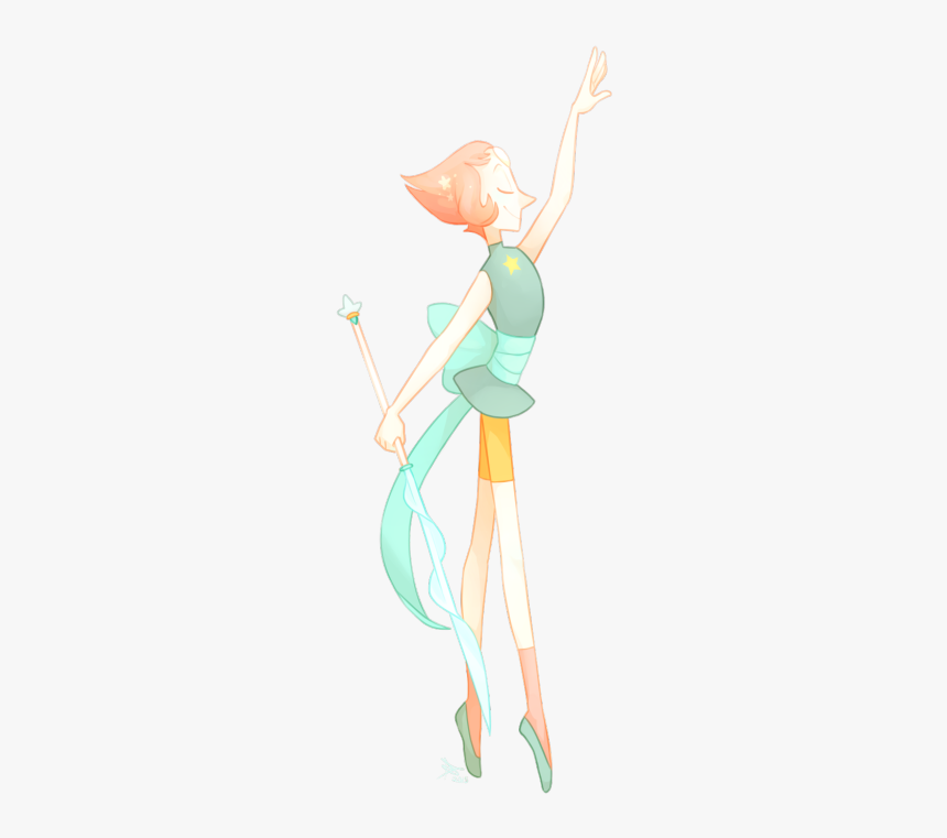 My Art Pearl Su Steven Universe Su Pearl Her Colours - Acrobatics, HD Png Download, Free Download