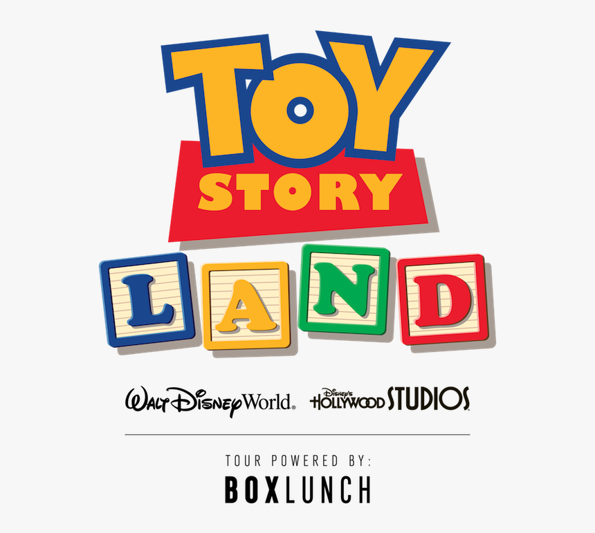 Toy Story Land X Boxlunch Logo - Toy Story Land Hollywood Studios Logo, HD Png Download, Free Download