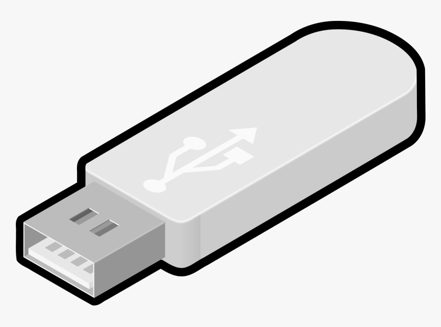 Computer Clipart Pendrive - Usb Flash Drive Transparent Background, HD Png Download, Free Download