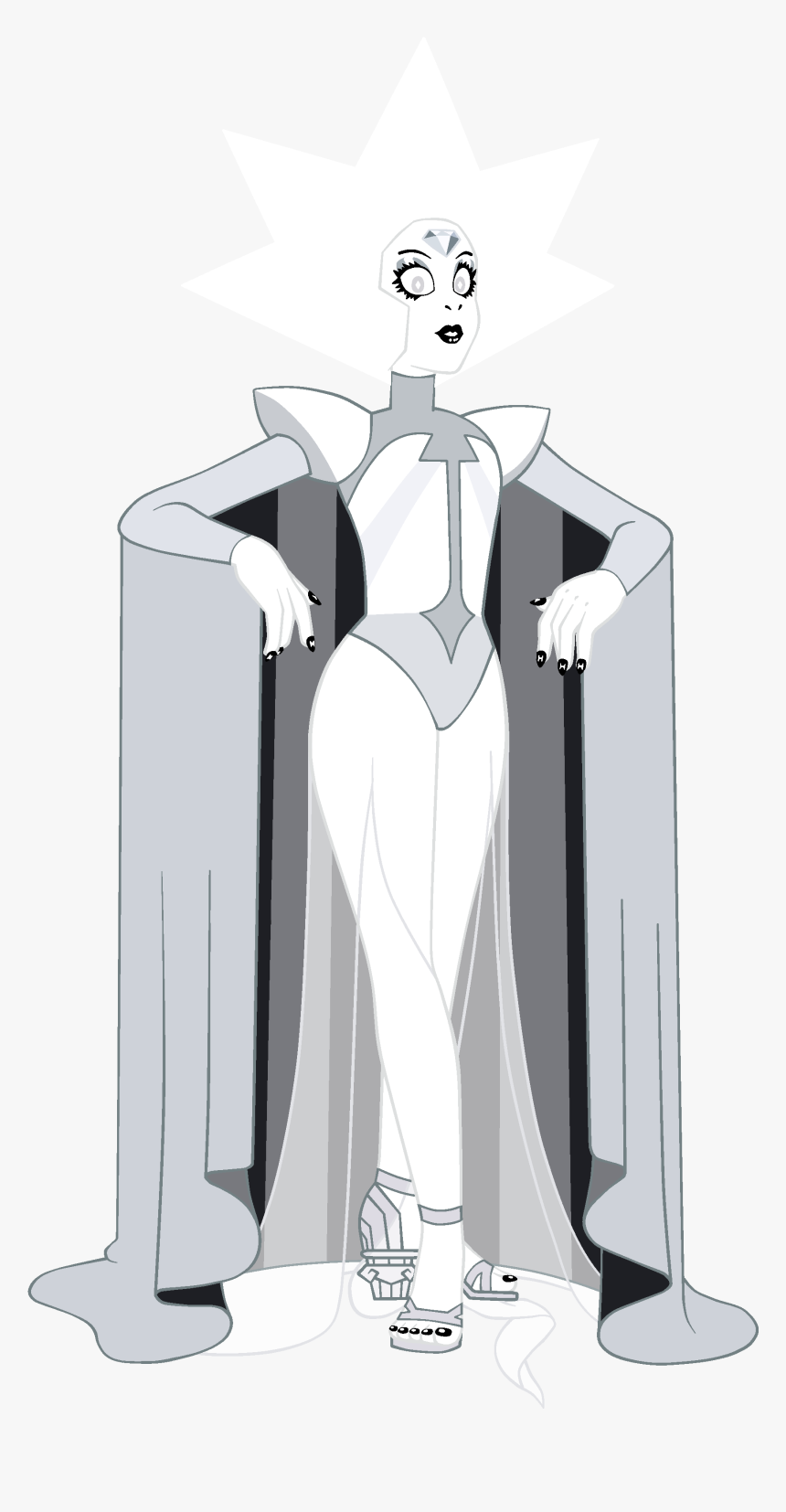 Steven Universe Wiki - Steven Universe Movie White Diamond, HD Png Download, Free Download