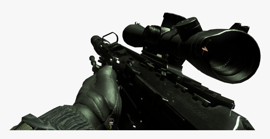 I Always Wanted That Hybrid Sight From Mw3 - Ranged Weapon, HD Png Download, Free Download