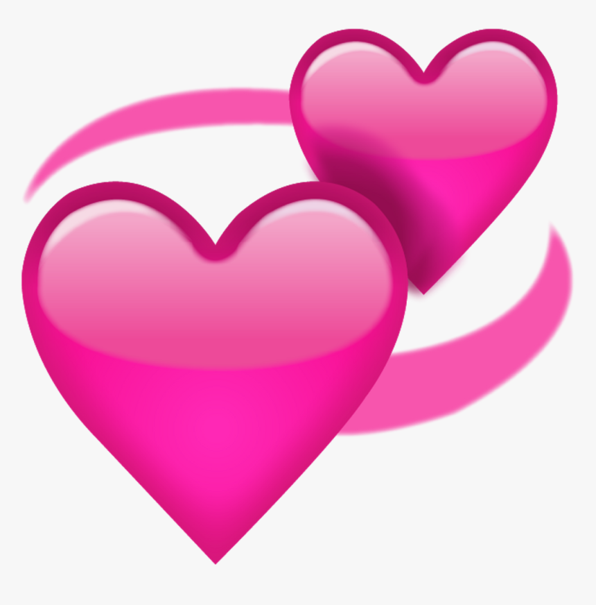 Tumblr Heart Corazon Pink Rosas Emoji Whatsapp Love - Love Heart Emoji Transparent, HD Png Download, Free Download