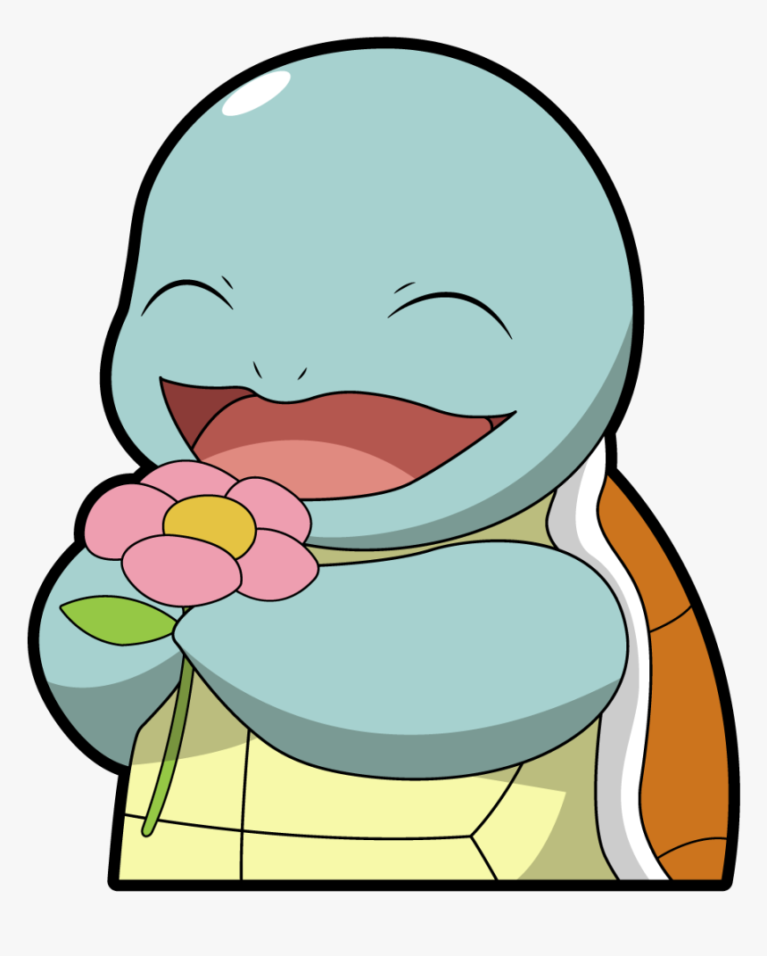 Transparent Squirtle Png - Squirtle Flower, Png Download, Free Download
