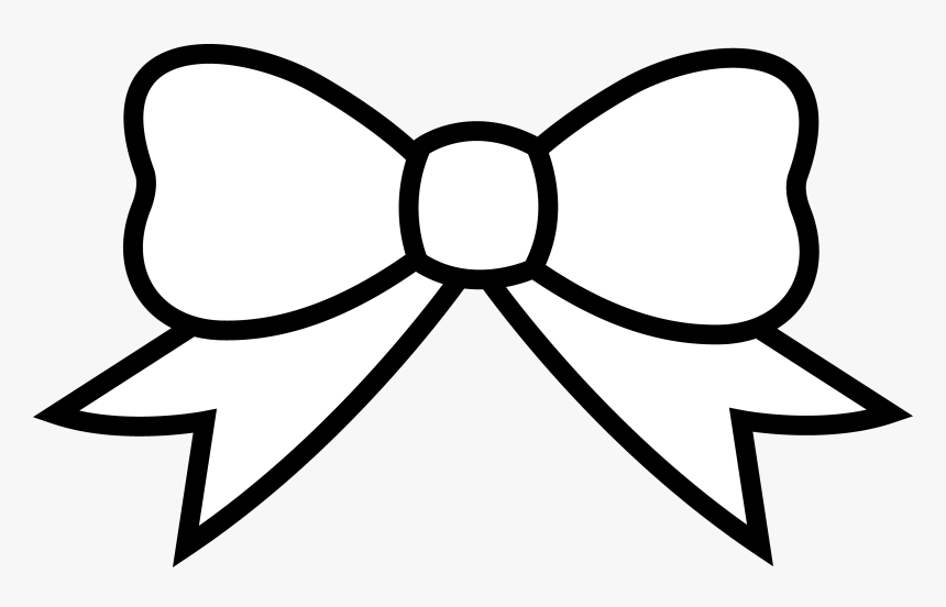 Free Bow Clipart Free Download Clip Art Free Clip Art - Black And White Bow, HD Png Download, Free Download