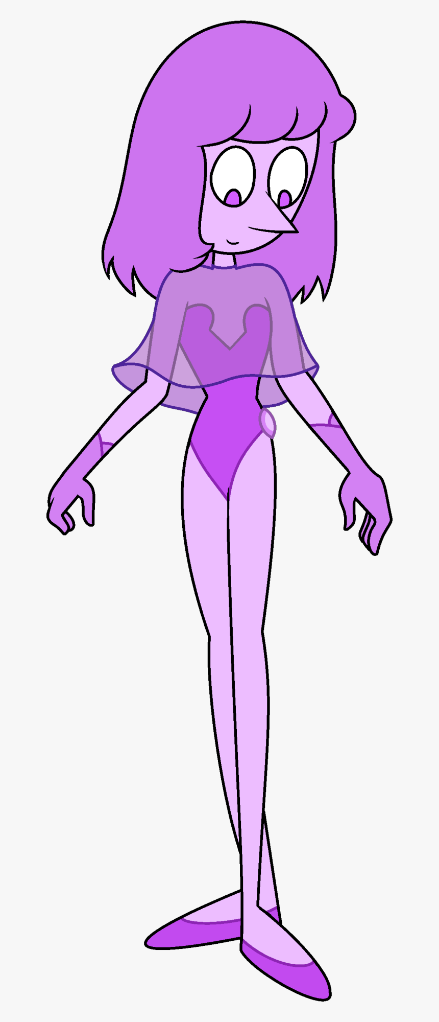 Transparent Steven Universe Pearl Png - Steven Universe Purple Pearl, Png Download, Free Download