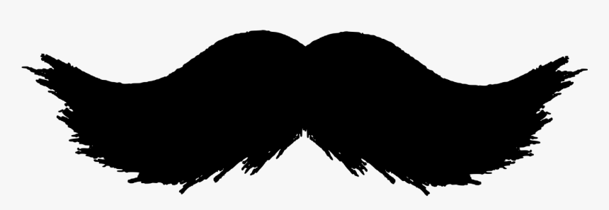 Handlebar Moustache Beard Goatee Clip Art - Lorax Mustache Clip Art, HD Png Download, Free Download