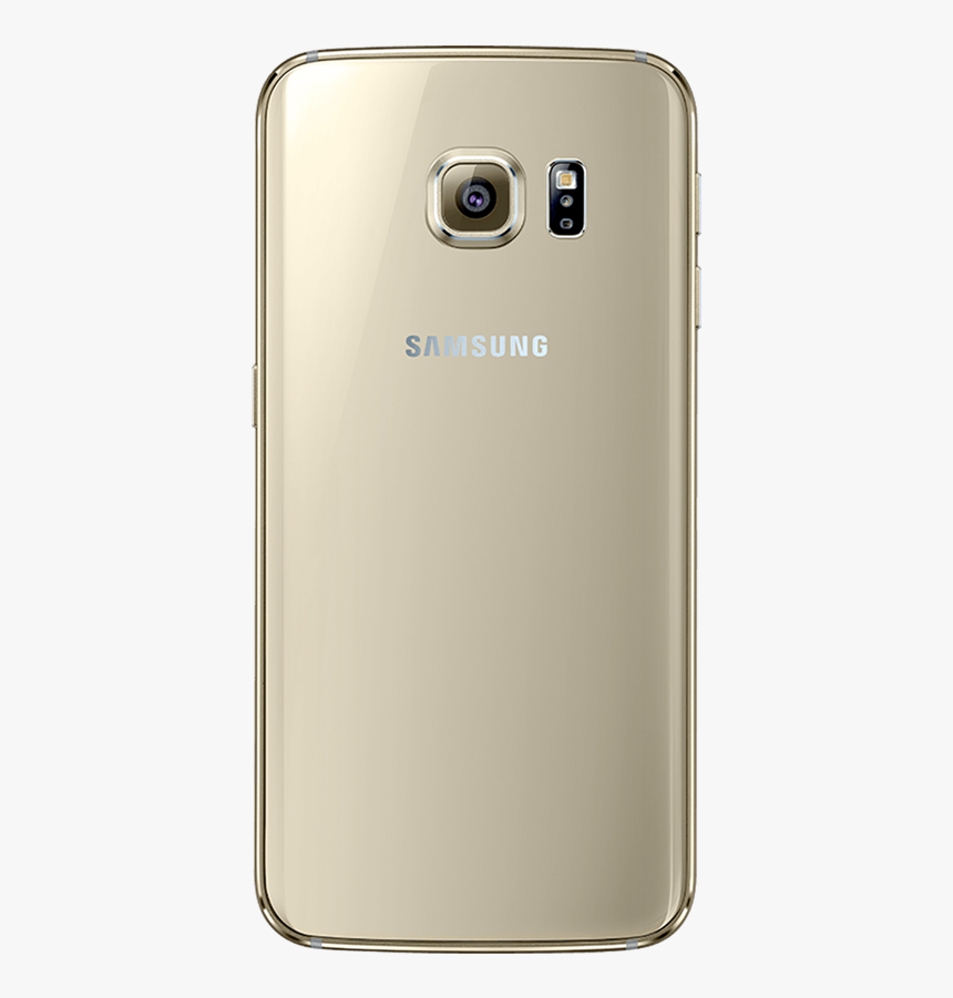 Back View Of Galaxy S6 Edge - Samsung Galaxy S6 Edge Back, HD Png Download, Free Download