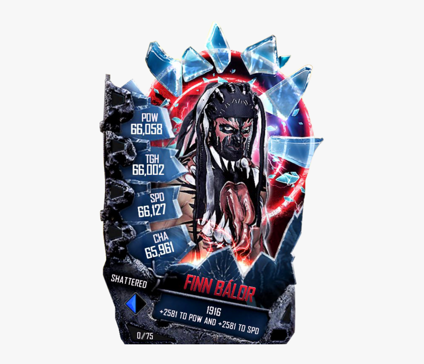 Wwe Supercard Finn Balor Shattered, HD Png Download, Free Download