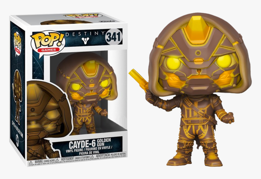 cayde 6 with chicken pop vinyl