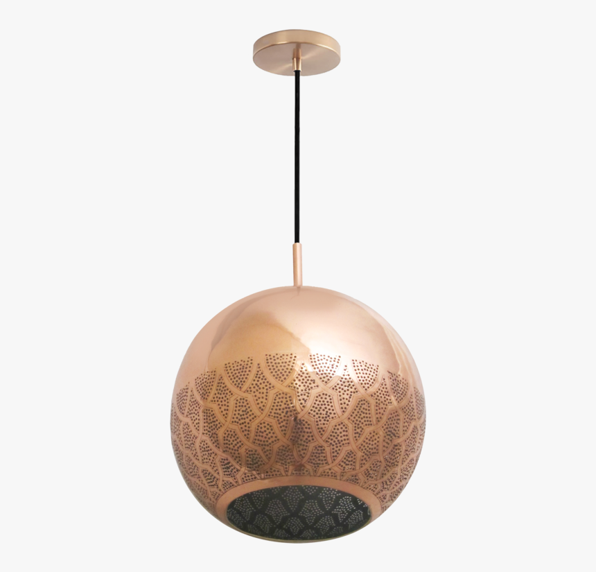 Moroccan Gold Pendant Lamp, HD Png Download, Free Download