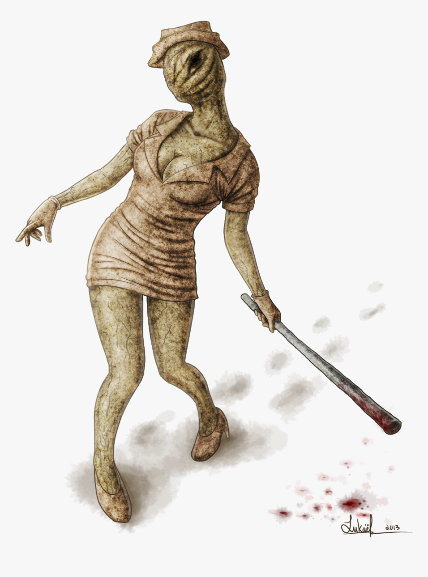 Silent Hill Drawing Pyramid Head, HD Png Download, Free Download