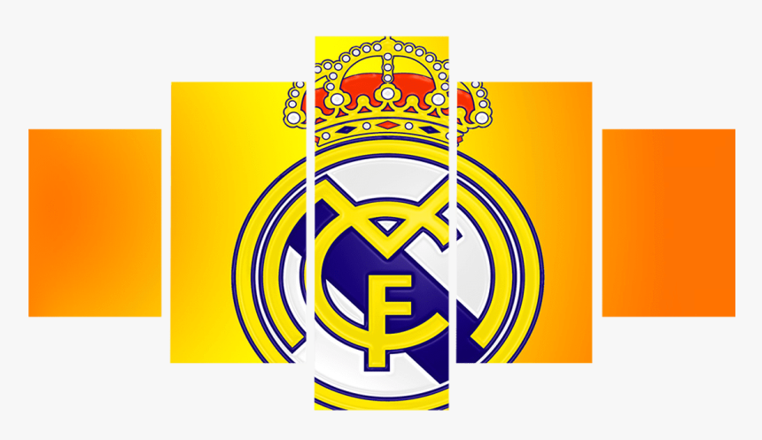 Real Madrid Crest Png -real Madrid Flag - Flag Real Madrid Png, Transparent Png, Free Download