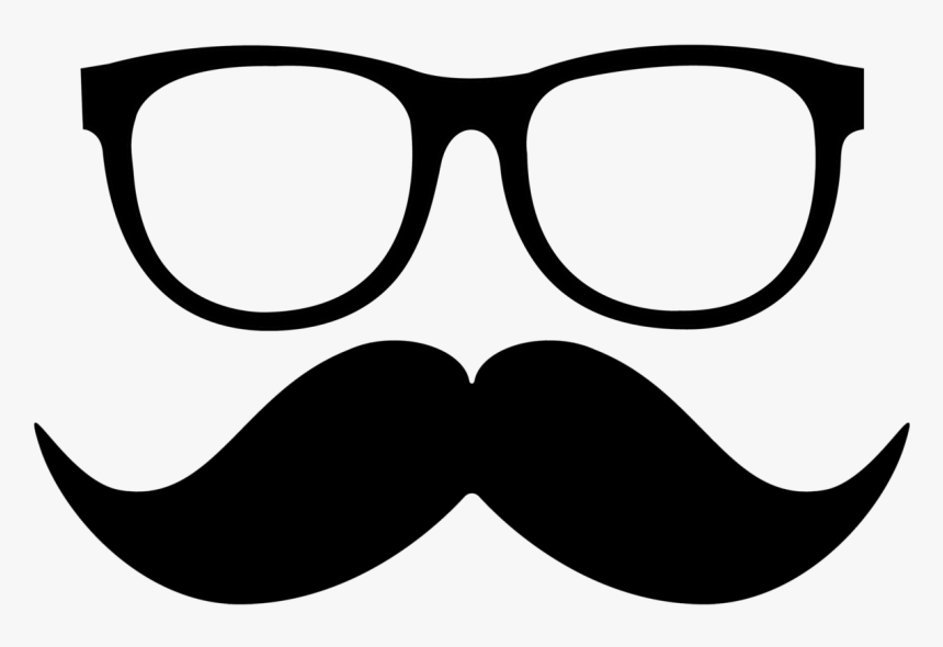 Hipster Moustache Beard Download Hd Png Clipart Transparent - Mustache Png, Png Download, Free Download