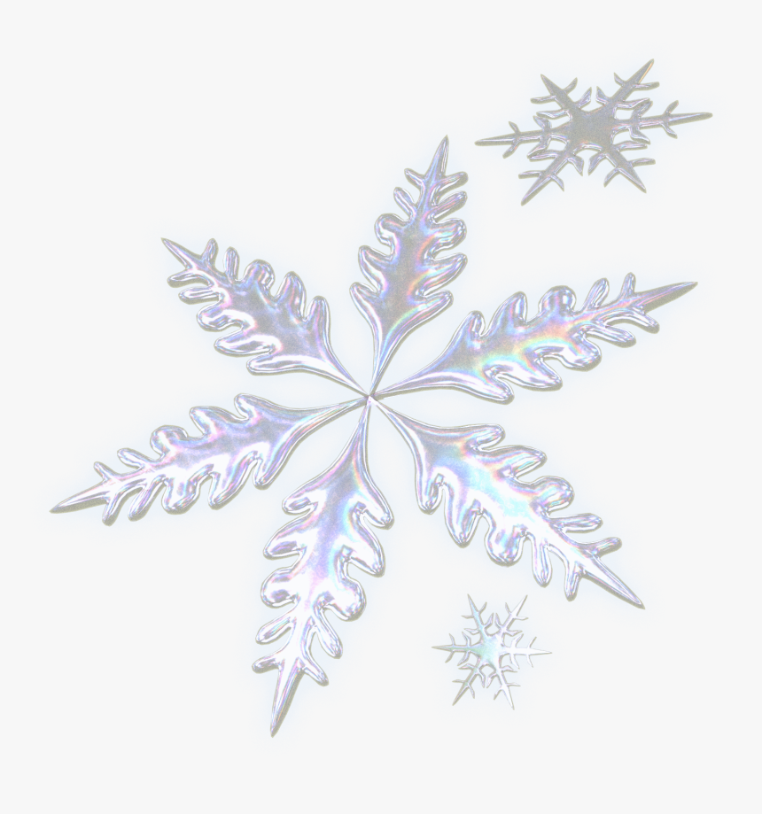 Snowing Photo - Real Snowflake With Transparent Background, HD Png Download, Free Download
