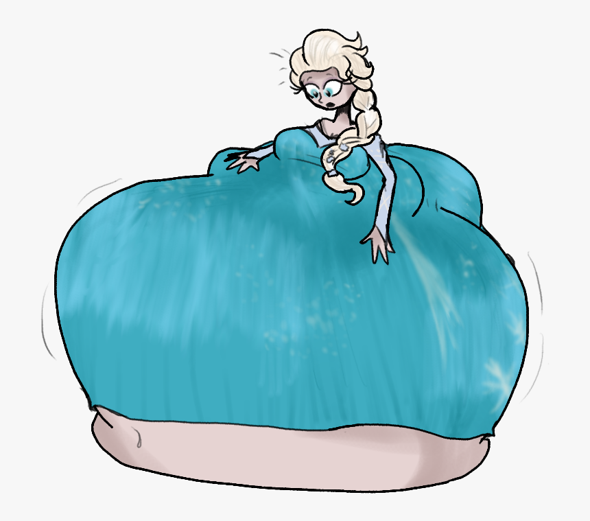 Elsa Anna Weight Gain Adipose Tissue Prohyas - Cartoon, HD Png Download, Free Download