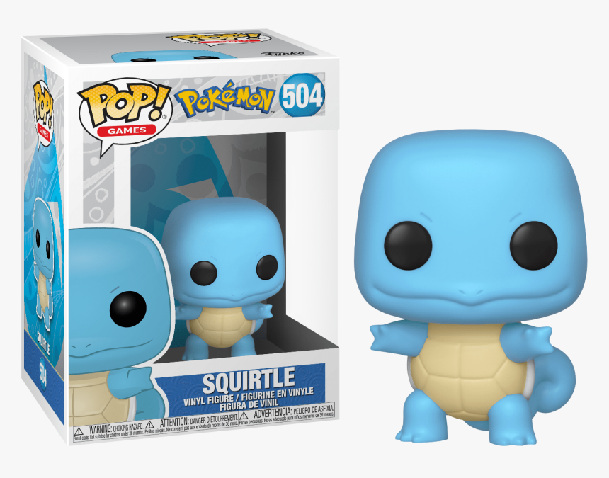 Funko Pop Pokemon Squirtle, HD Png Download, Free Download