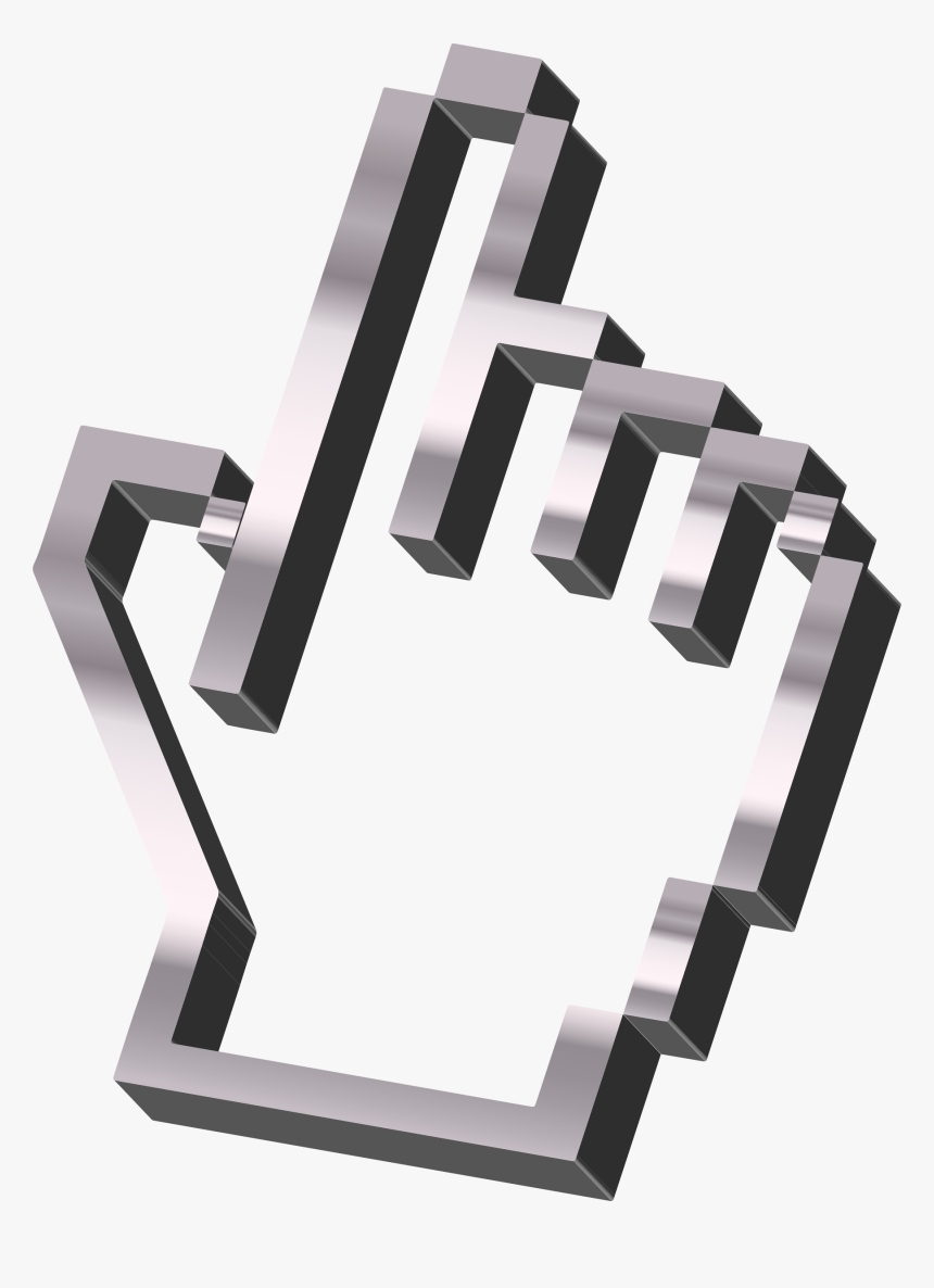 Mouse Cursor Png - 3d Mouse Pointer Png, Transparent Png, Free Download