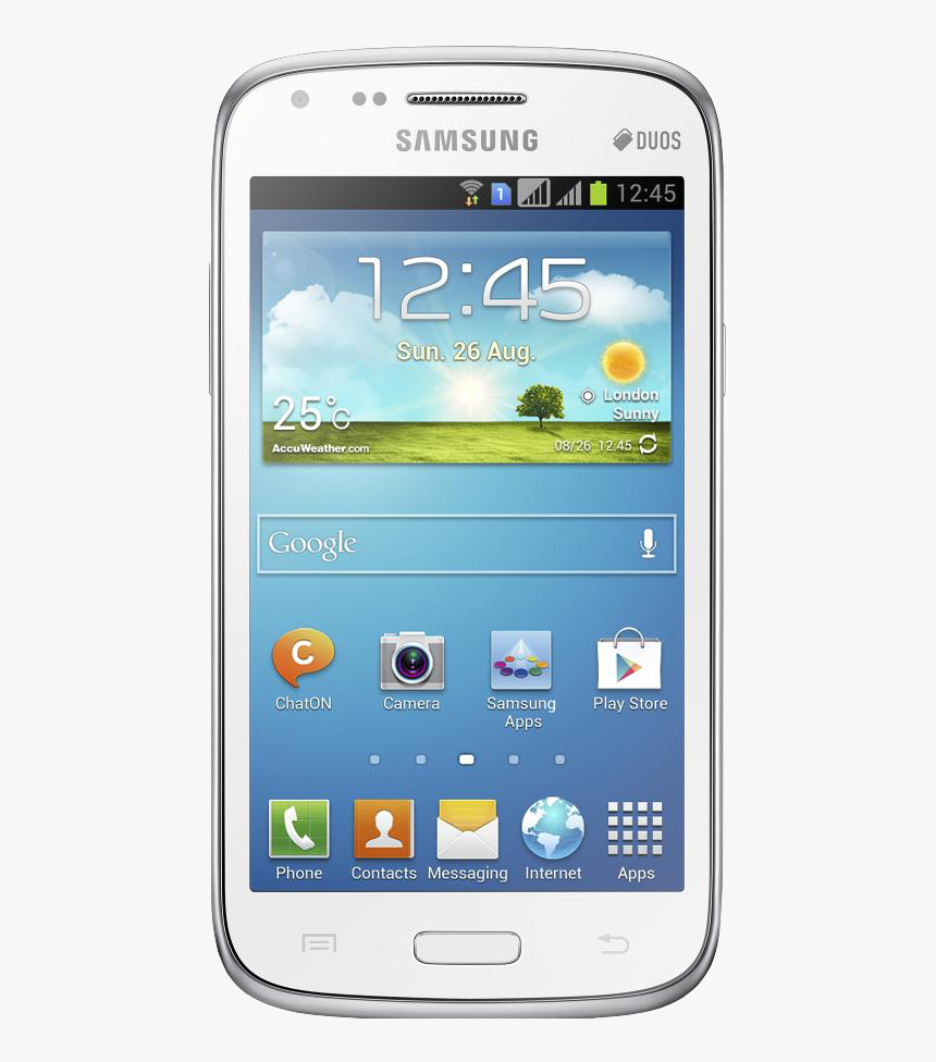 Samsung Mobile Phone Png - Samsung Core, Transparent Png, Free Download