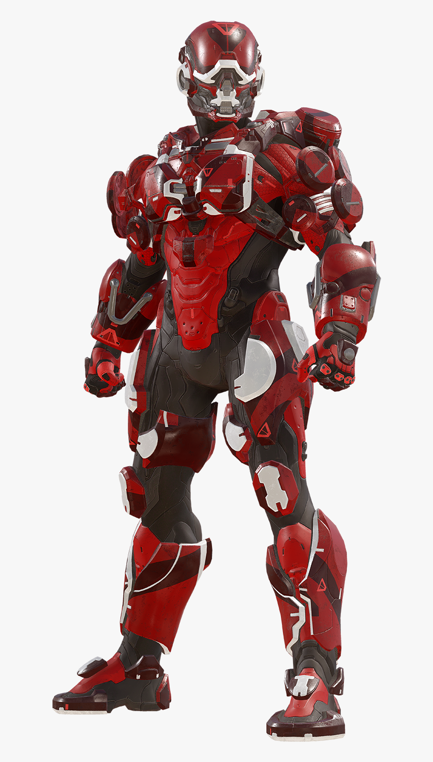 H5 Guardians Locus Edge Red Front - Halo 5 Cod Piece, HD Png Download, Free Download