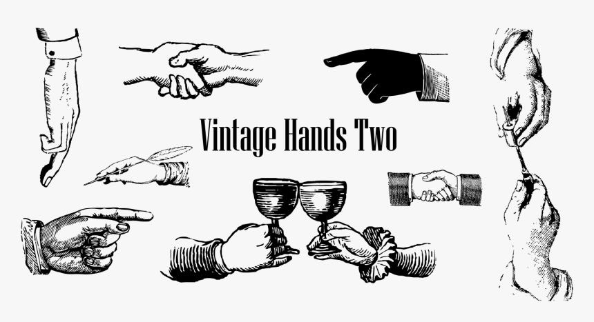 Vintage Hand Fonts, HD Png Download, Free Download