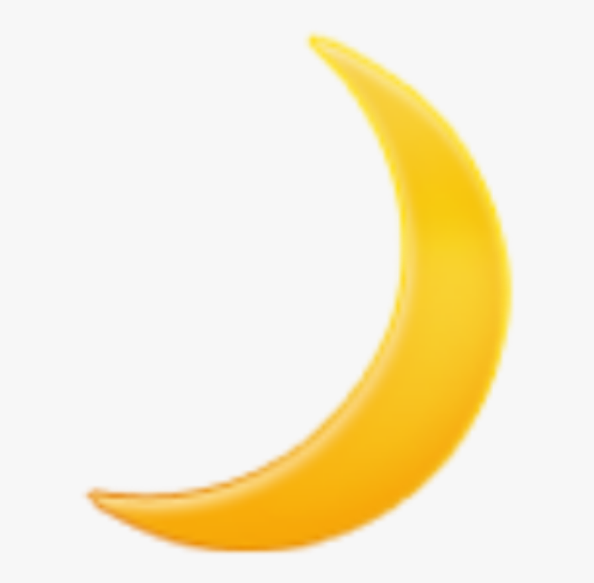 Moon Emoji Png - - Transparent Background Emoji Crescent Moon, Png Download, Free Download