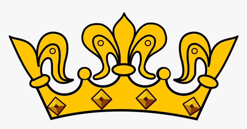 Crown, Golden, Gold, Rich, Royalty - Crown Clip Art, HD Png Download, Free Download