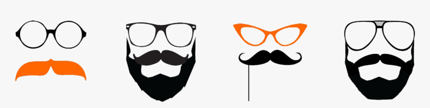 Download No Shave Movember Day Mustache Png File - Mustache And Beard Transparent, Png Download, Free Download