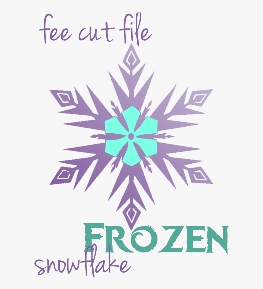 Transparent Snowflake Clipart - Elsa Frozen Snow Flakes, HD Png Download, Free Download