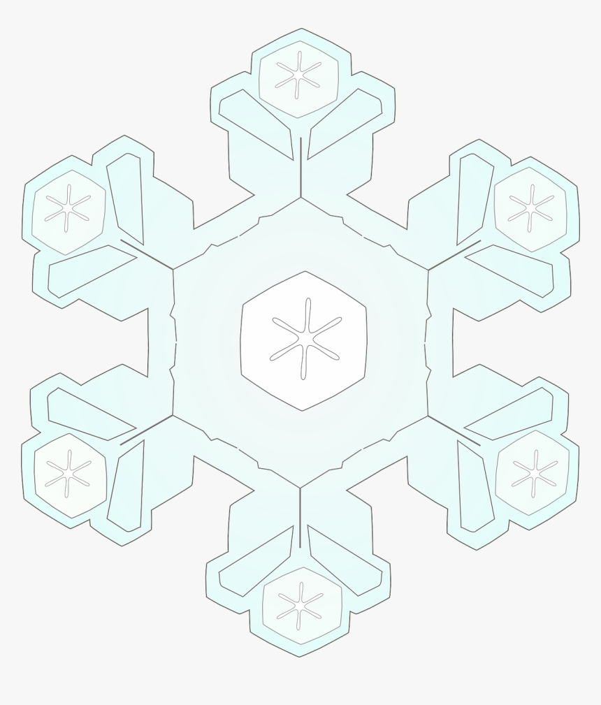 Snowflake Clip Art, HD Png Download, Free Download