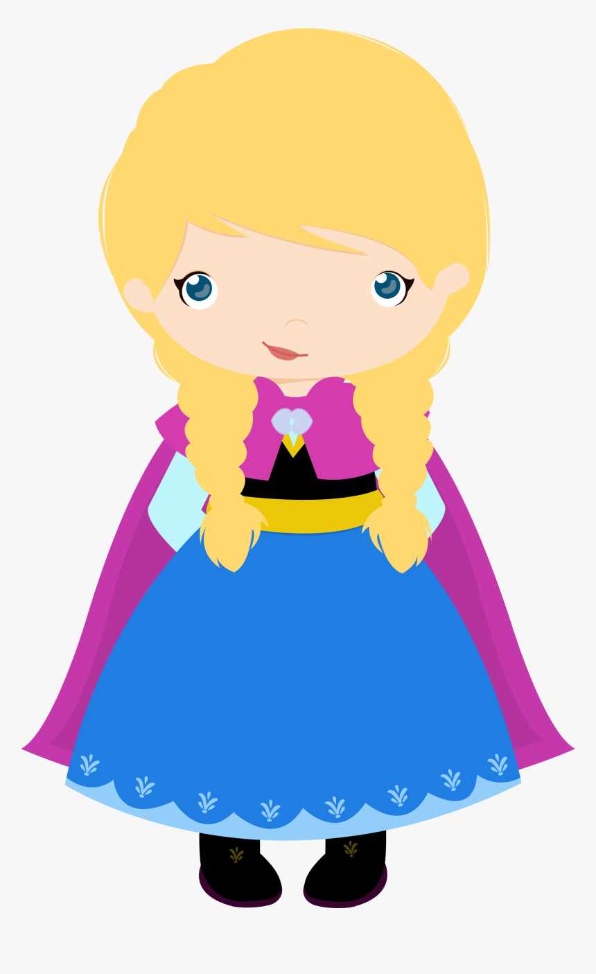 Disney Frozen Png - Ana E Elsa Cute, Transparent Png, Free Download