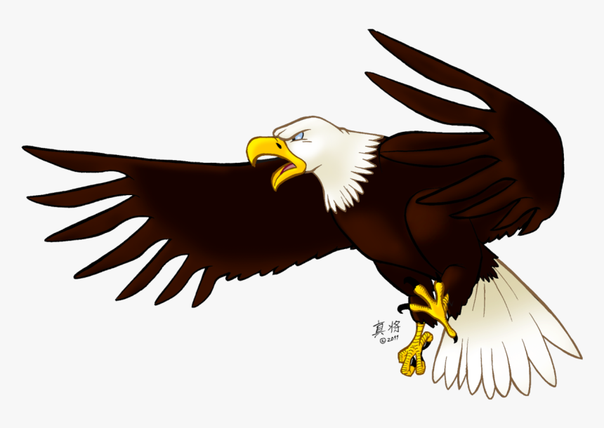 Cartoon Eagle Transparent Background, HD Png Download, Free Download