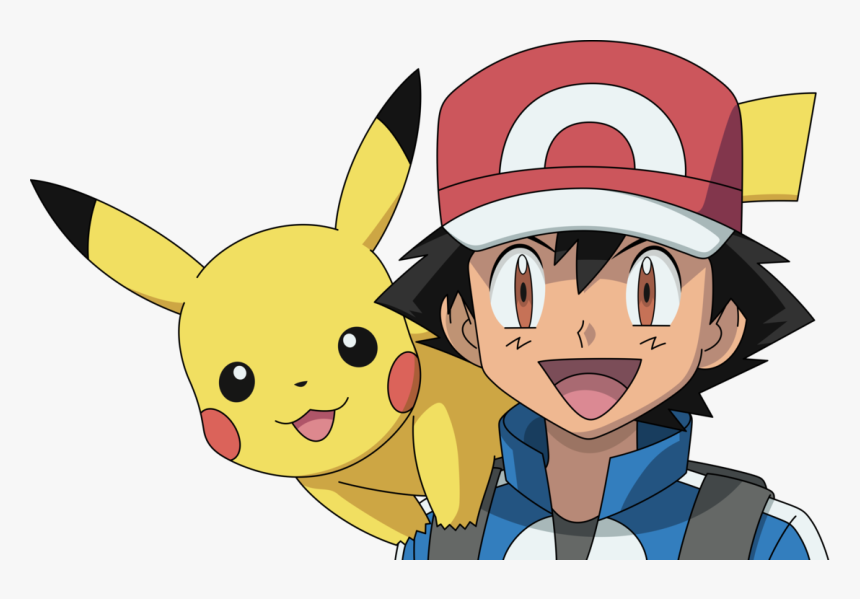 Ash And Pikachu By Dashiesparkle Pokemon Png Clipart - Ash And Pikachu Png, Transparent Png, Free Download