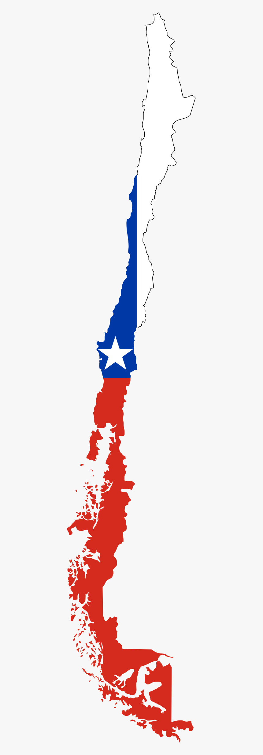 Chile Flag In Country, HD Png Download, Free Download