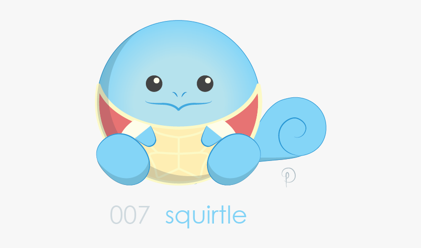 Squirtle Was In Fact, My First Starter, Ever - Cartoon, HD Png Download, Free Download