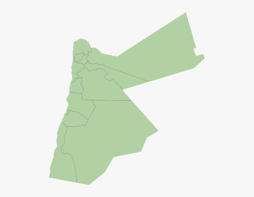 File - Jordan-map - خارطة الاردن Png, Transparent Png, Free Download