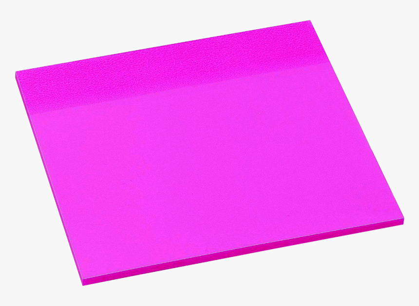 Avery See Through Sticky Note Pad - Pink Sticky Note Clipart, HD Png Download, Free Download