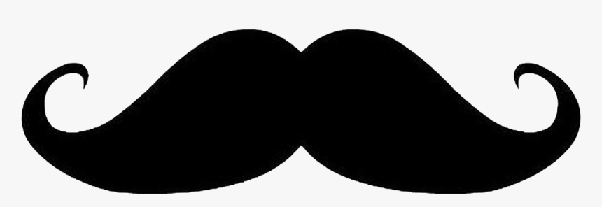 Handlebar Moustache Cartoon Clip Art - Clipart Mustache, HD Png Download, Free Download