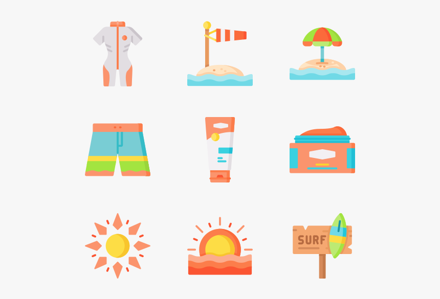 Surf - Free Vector, HD Png Download, Free Download