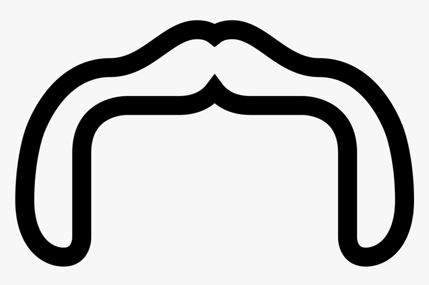 Horseshoe Mustache Icon, HD Png Download, Free Download