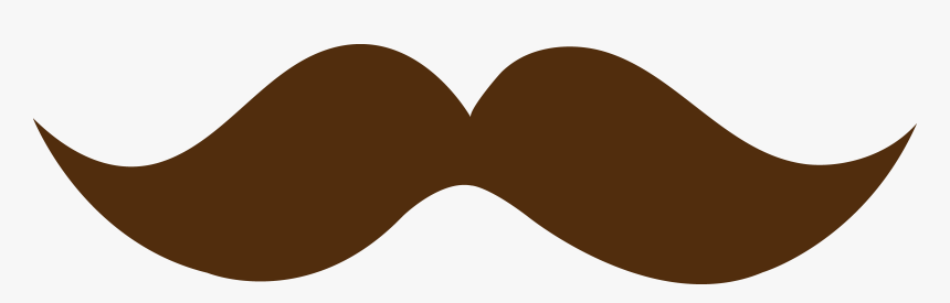 Transparent Mustache Clip Art - Brown Moustache, HD Png Download, Free Download