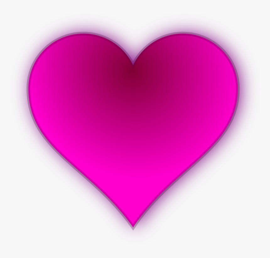 Pink,heart,magenta - Baixar Gratis Coração Brilhante, HD Png Download, Free Download