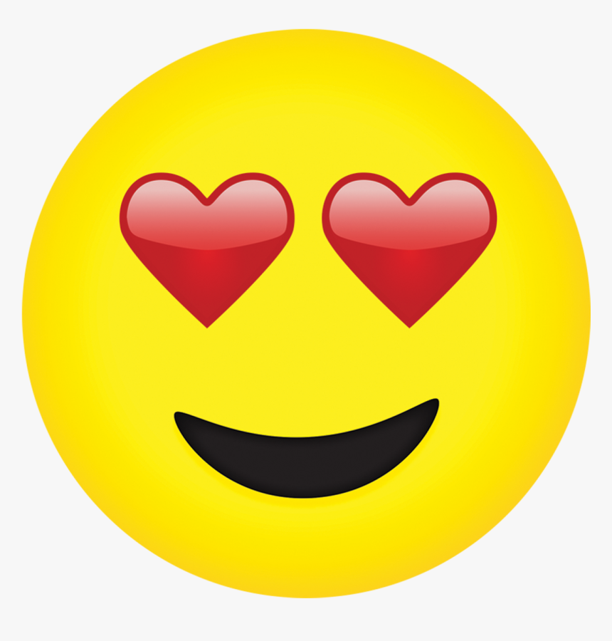 Yellow Heart Emoji Png - Smile Emoji High Resolution, Transparent Png, Free Download