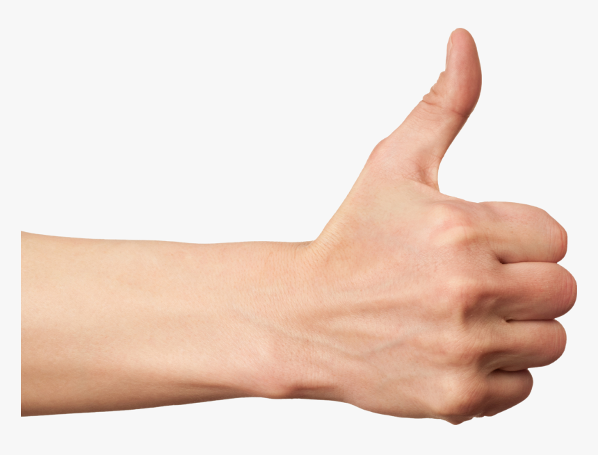 Thumbs Up White Supremacy - Hand Gestures Thumbs Up, HD Png Download, Free Download