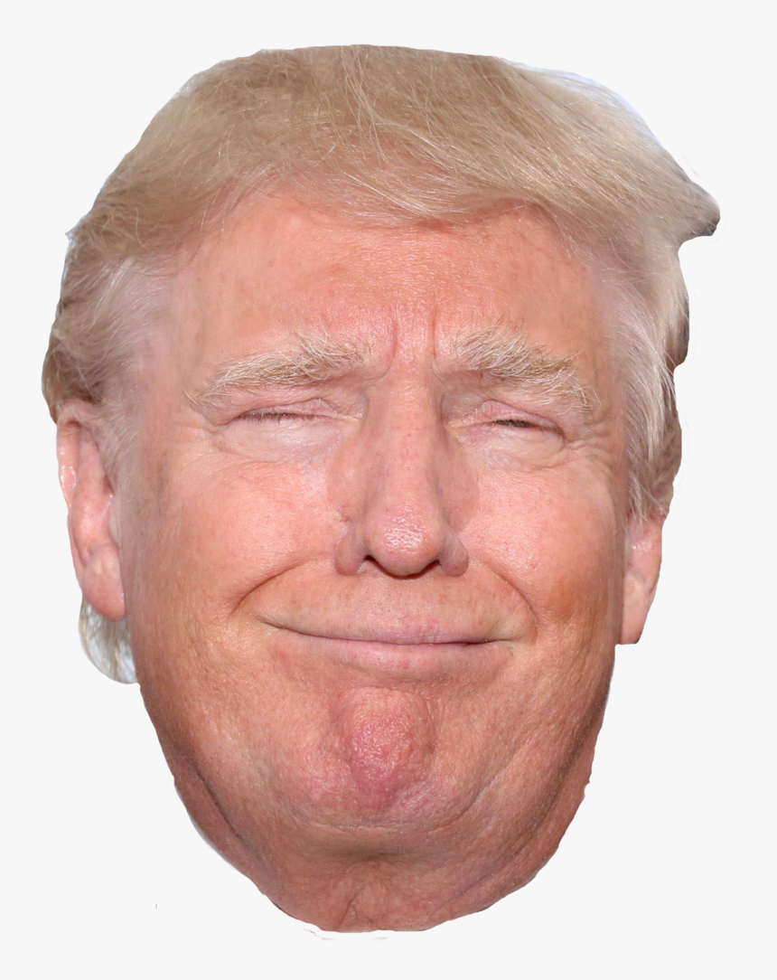 Head United Trump Up States Donald Close - Transparent Trump Face Png, Png Download, Free Download