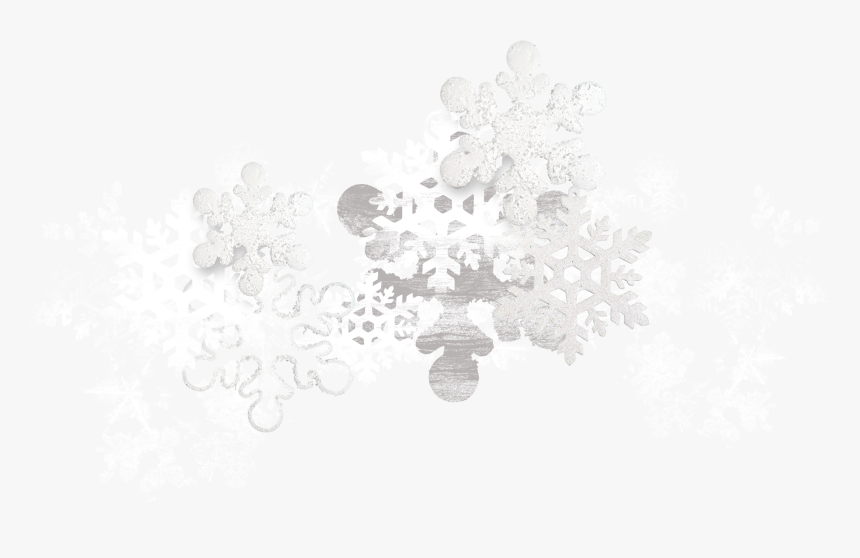 Background-snowflake - Floral Design, HD Png Download, Free Download