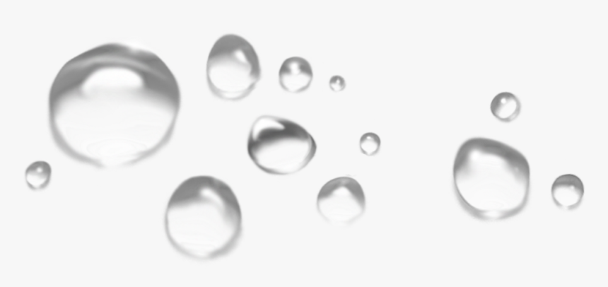 Drop Water Sticker Clip Art - Water Droplets Png Transparent, Png Download, Free Download