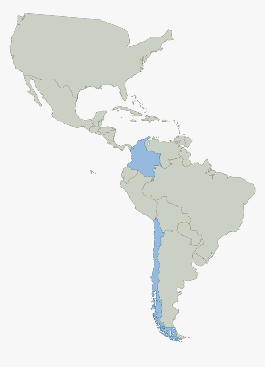 Mapchile - Boa Constrictor Habitat Map, HD Png Download, Free Download