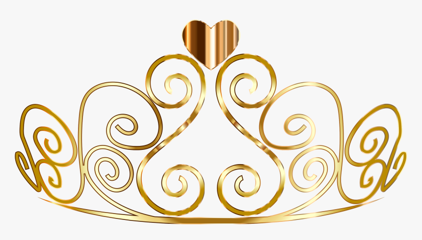 Clip Art For Free Download - Gold Princess Crown Clipart, HD Png Download, Free Download